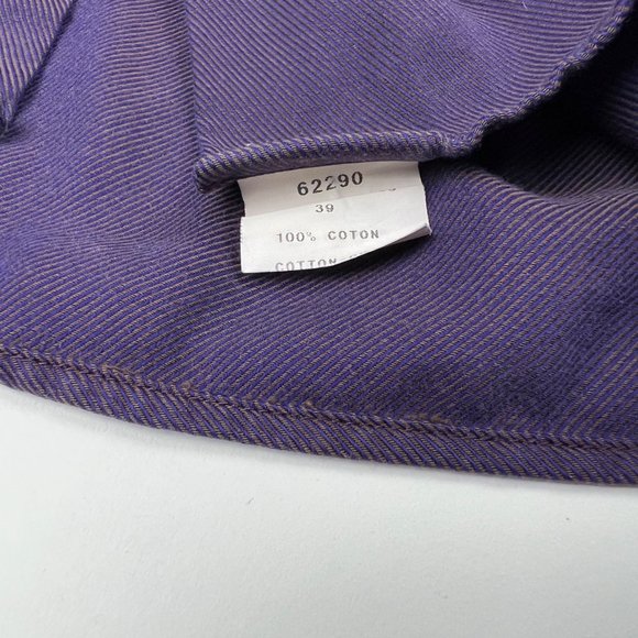 Vintage Kenzo Homme Purple Shirt M - Picture 6 of 6